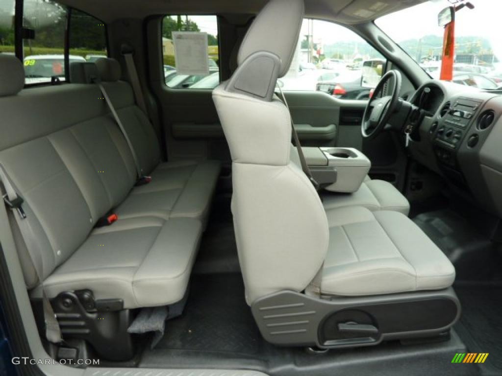 2007 F150 STX SuperCab 4x4 - Dark Blue Pearl Metallic / Medium Flint photo #16