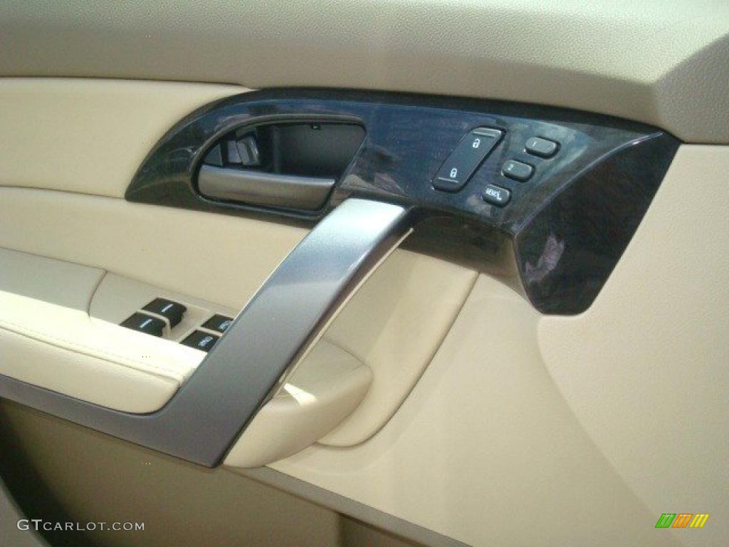2007 MDX Technology - Aspen White Pearl / Taupe photo #18