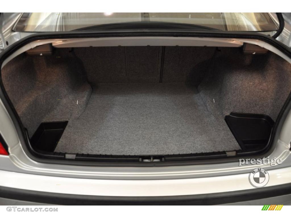 2001 3 Series 325xi Sedan - Titanium Silver Metallic / Black photo #5