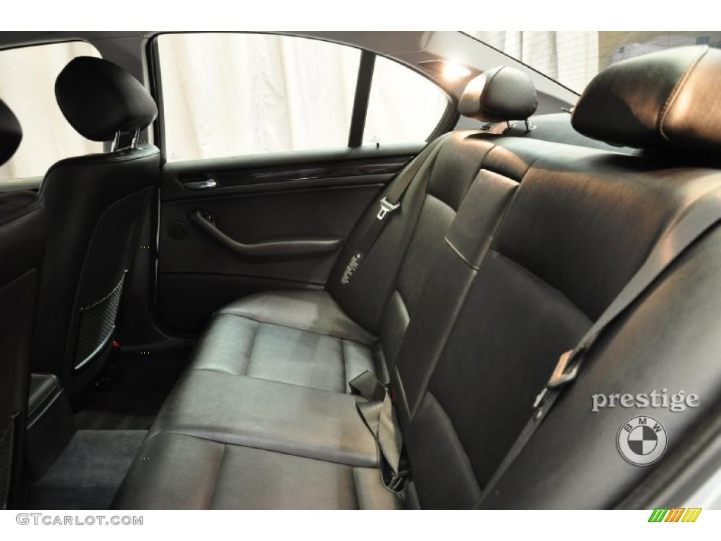 2001 3 Series 325xi Sedan - Titanium Silver Metallic / Black photo #9