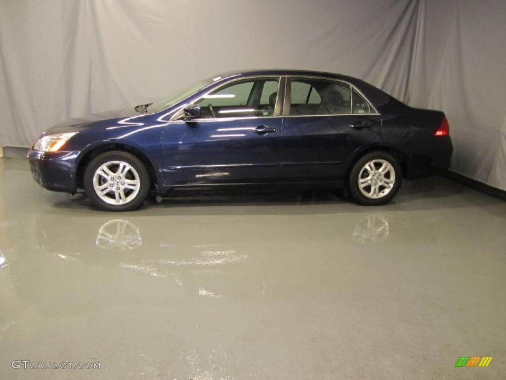 2006 Accord EX-L Sedan - Royal Blue Pearl / Gray photo #2