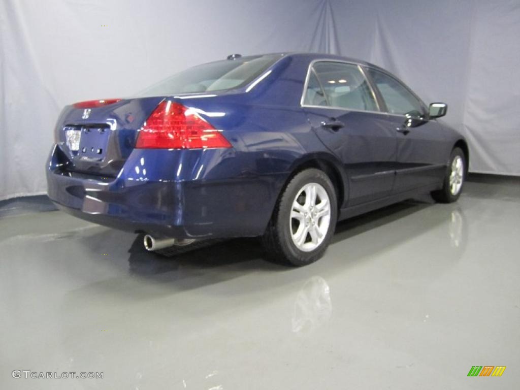 2006 Accord EX-L Sedan - Royal Blue Pearl / Gray photo #3