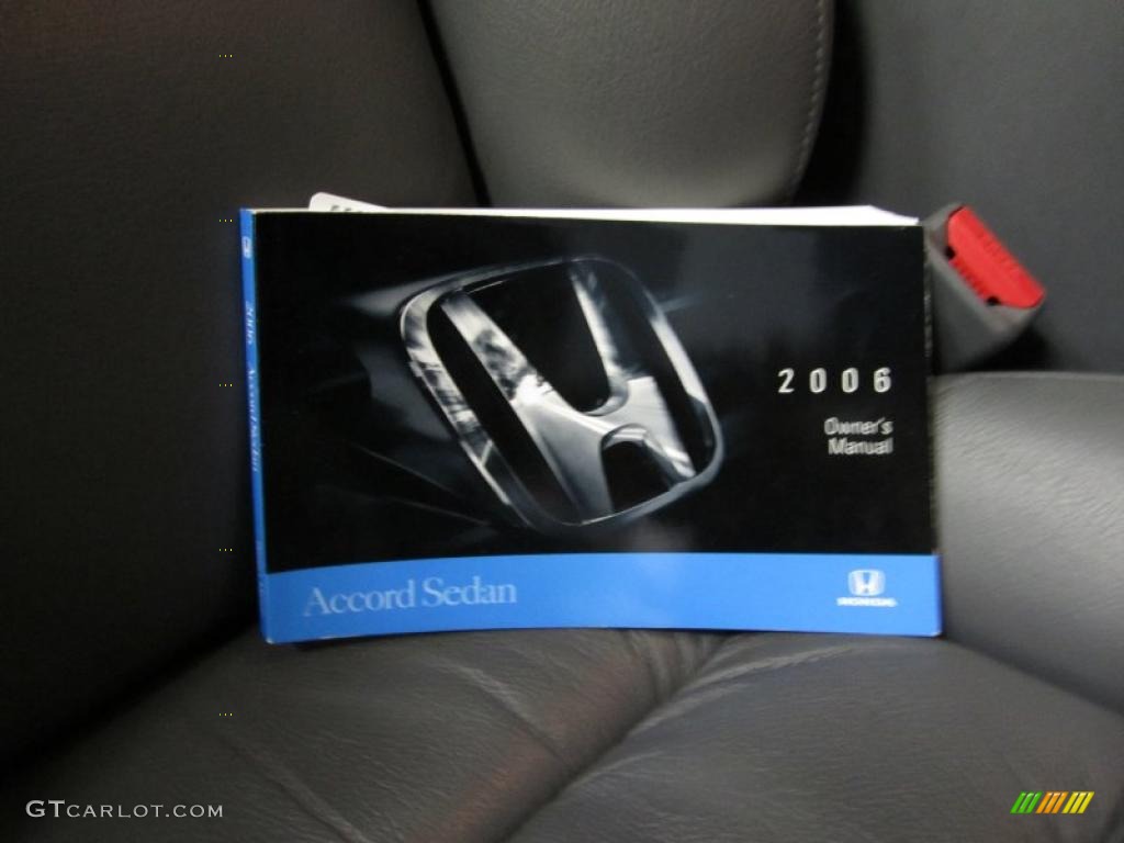 2006 Accord EX-L Sedan - Royal Blue Pearl / Gray photo #11
