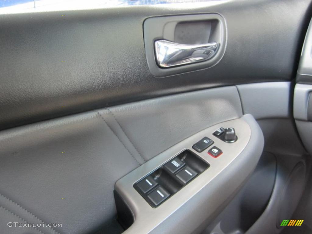 2006 Accord EX-L Sedan - Royal Blue Pearl / Gray photo #13