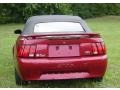 40th Anniversary Crimson Red Metallic - Mustang V6 Convertible Photo No. 4