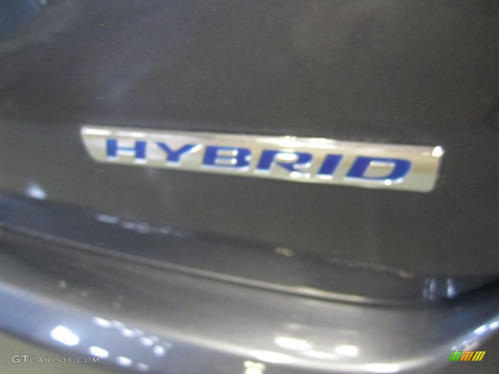 2008 Civic Hybrid Sedan - Magnetic Pearl / Blue photo #5