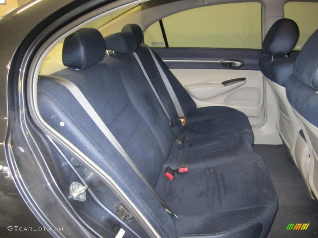 2008 Civic Hybrid Sedan - Magnetic Pearl / Blue photo #7