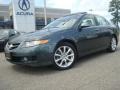 2006 Deep Green Pearl Acura TSX Sedan  photo #2