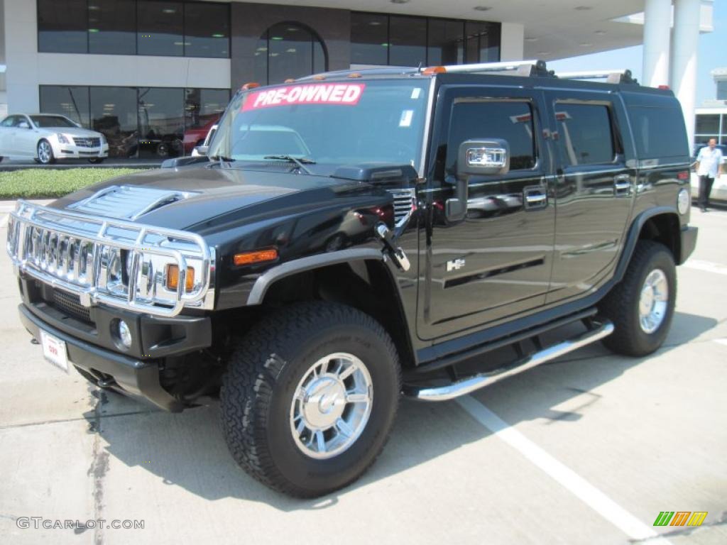 2007 H2 SUV - Black / Ebony Black photo #1
