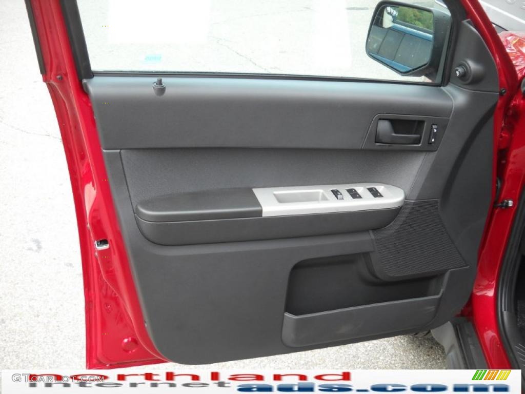 2010 Escape XLT 4WD - Sangria Red Metallic / Charcoal Black photo #9