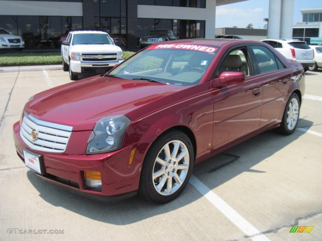 2007 CTS Sedan - Infrared / Cashmere photo #1