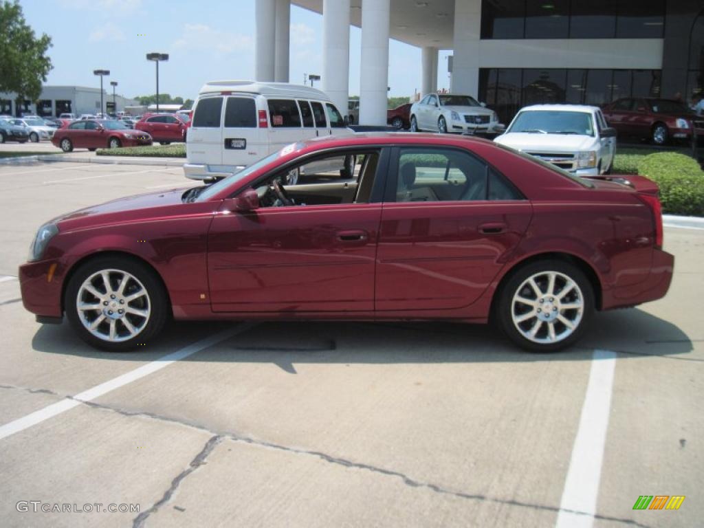 2007 CTS Sedan - Infrared / Cashmere photo #3