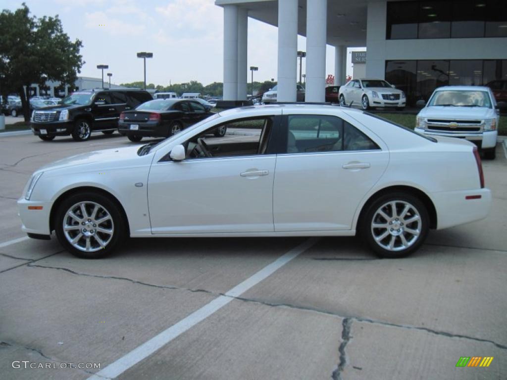 2007 STS 4 V8 AWD - White Diamond / Cashmere photo #3