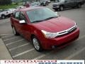 2010 Sangria Red Metallic Ford Focus SEL Sedan  photo #4