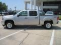 2008 Silver Birch Metallic GMC Sierra 1500 SLE Crew Cab  photo #3