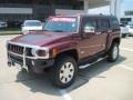 2007 Sonoma Red Metallic Hummer H3   photo #1