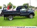 2011 Dark Blue Pearl Ford F350 Super Duty XL Regular Cab 4x4 Chassis Dump Truck  photo #5