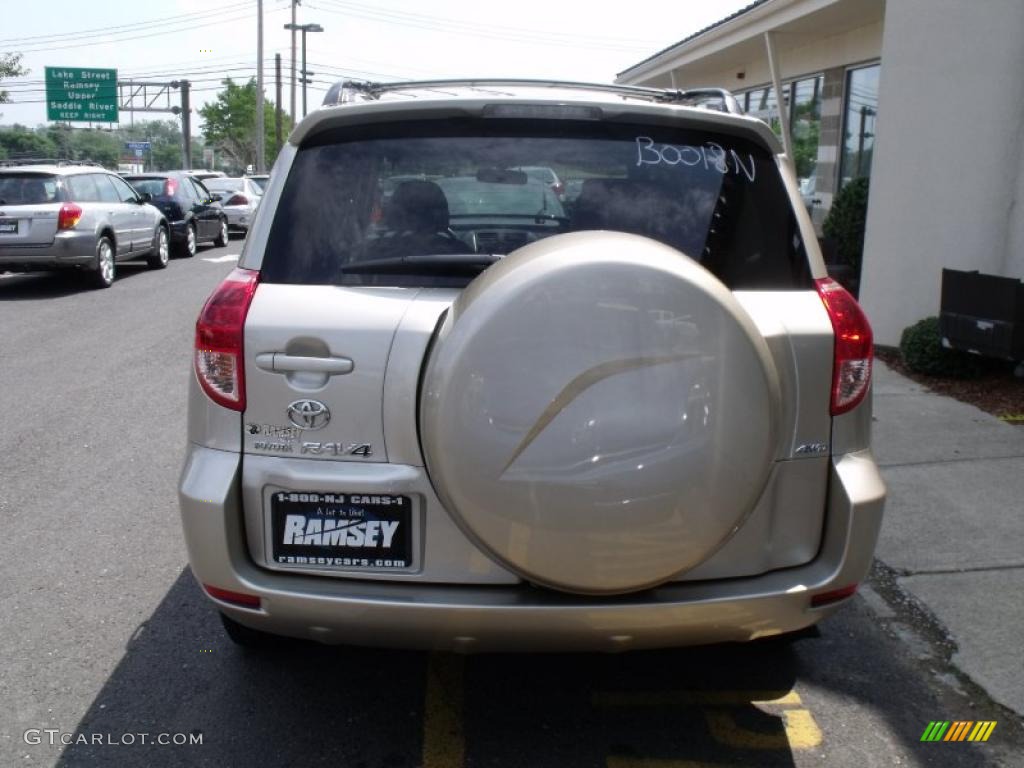 2008 RAV4 Limited 4WD - Savannah Metallic / Ash photo #6