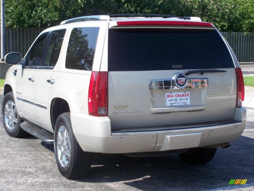 2007 Escalade AWD - Gold Mist / Ebony/Ebony photo #8