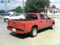 2008 Flame Red Dodge Dakota SLT Crew Cab  photo #5