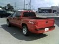 2008 Flame Red Dodge Dakota SLT Crew Cab  photo #7