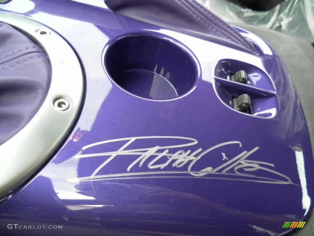 2010 Viper SRT10 Roanoke Dodge Edition Coupe - Viper Black/Purple / Black photo #16