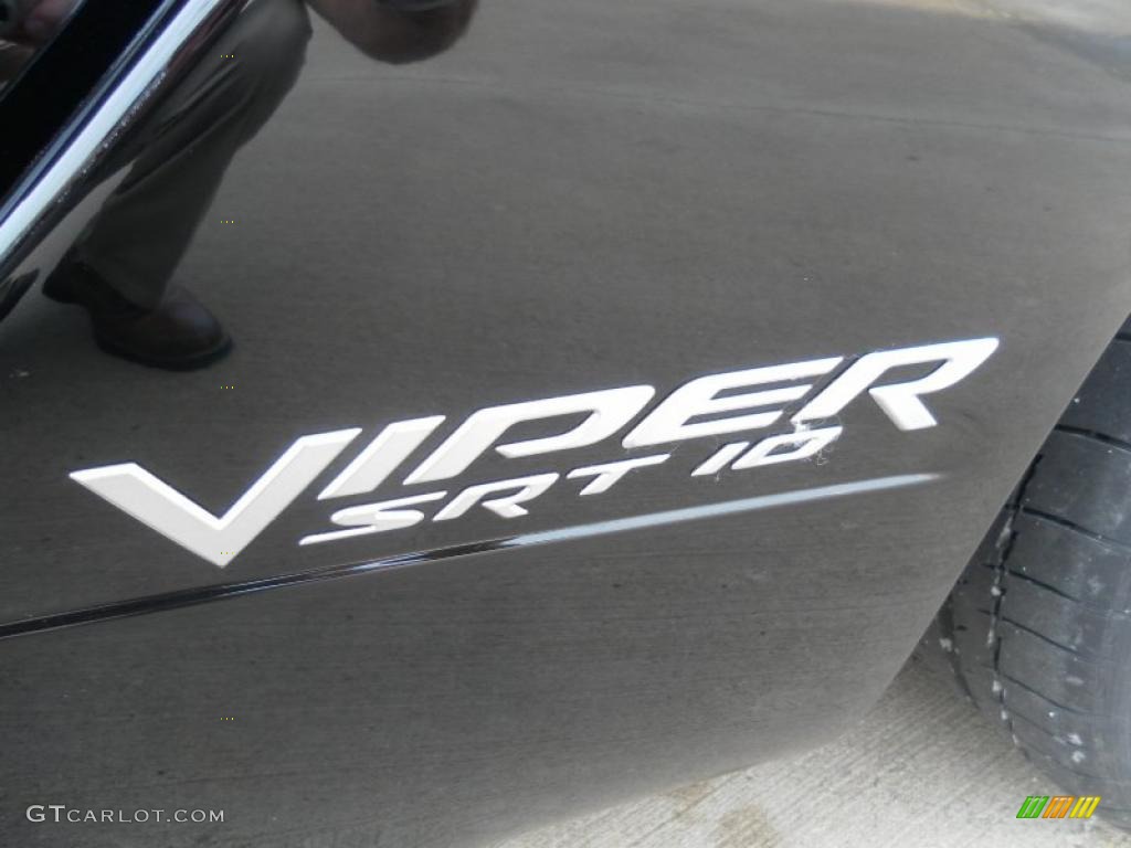 2010 Viper SRT10 Roanoke Dodge Edition Coupe - Viper Black/Purple / Black photo #20
