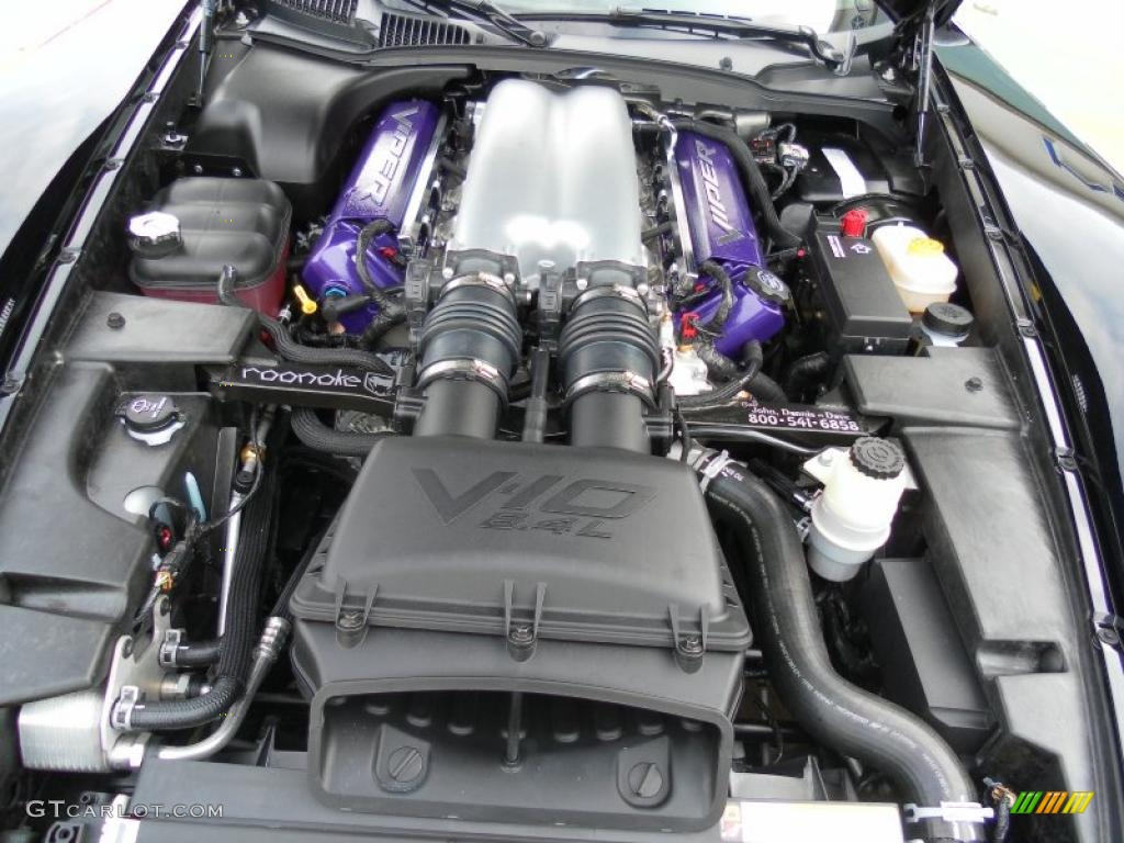 2010 Viper SRT10 Roanoke Dodge Edition Coupe - Viper Black/Purple / Black photo #26