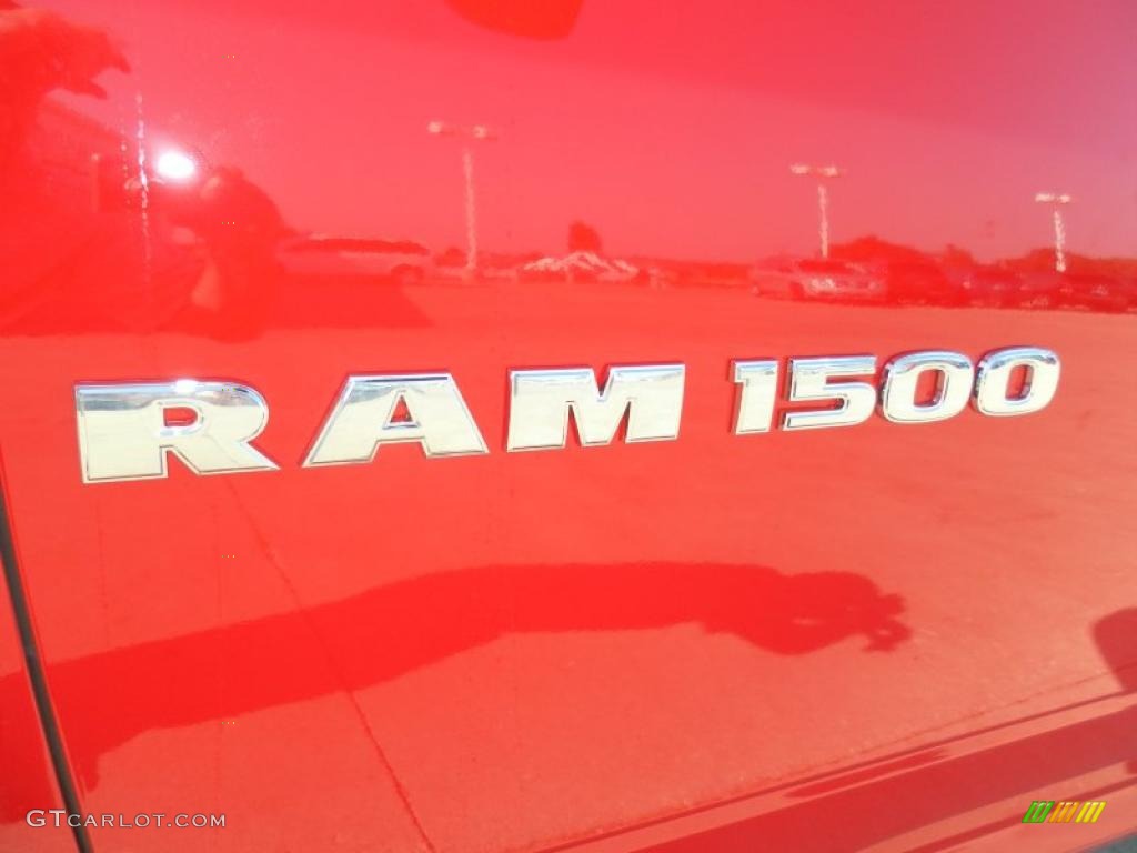 2011 Ram 1500 SLT Crew Cab 4x4 - Flame Red / Dark Slate Gray/Medium Graystone photo #18