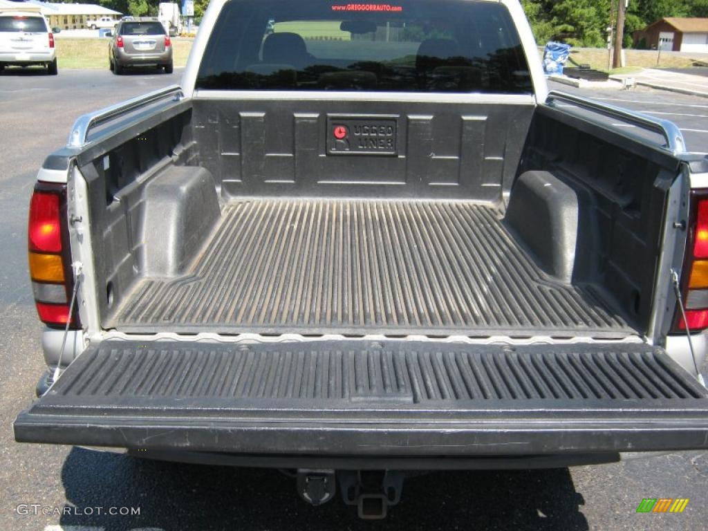 2005 Sierra 1500 SLE Crew Cab 4x4 - Silver Birch Metallic / Dark Pewter photo #16