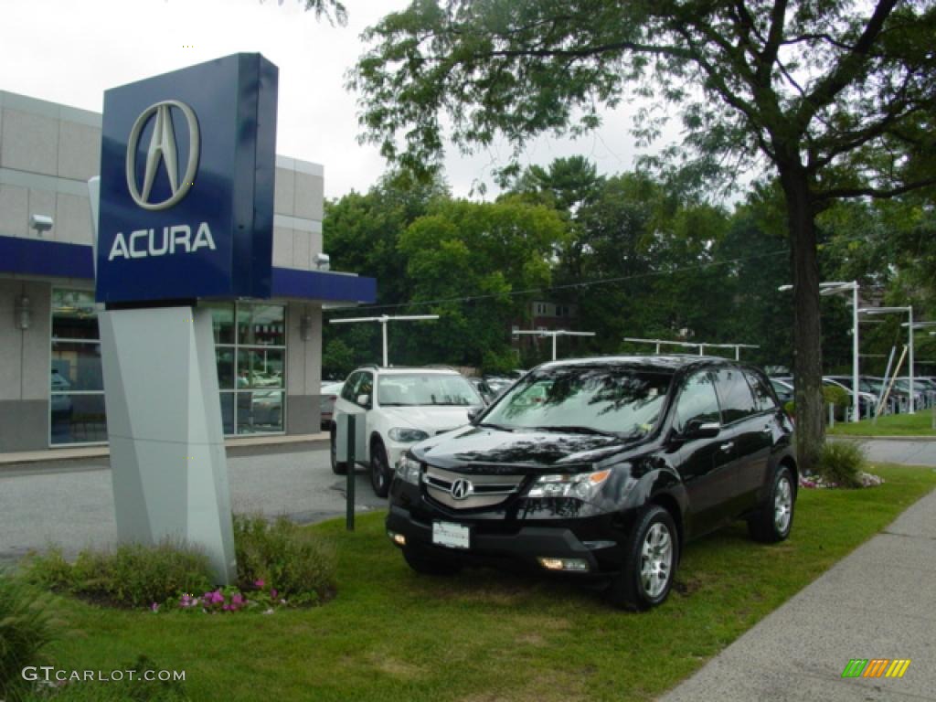 2007 MDX Technology - Formal Black Pearl / Ebony photo #1