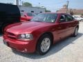 2007 Inferno Red Crystal Pearl Dodge Charger SE  photo #1