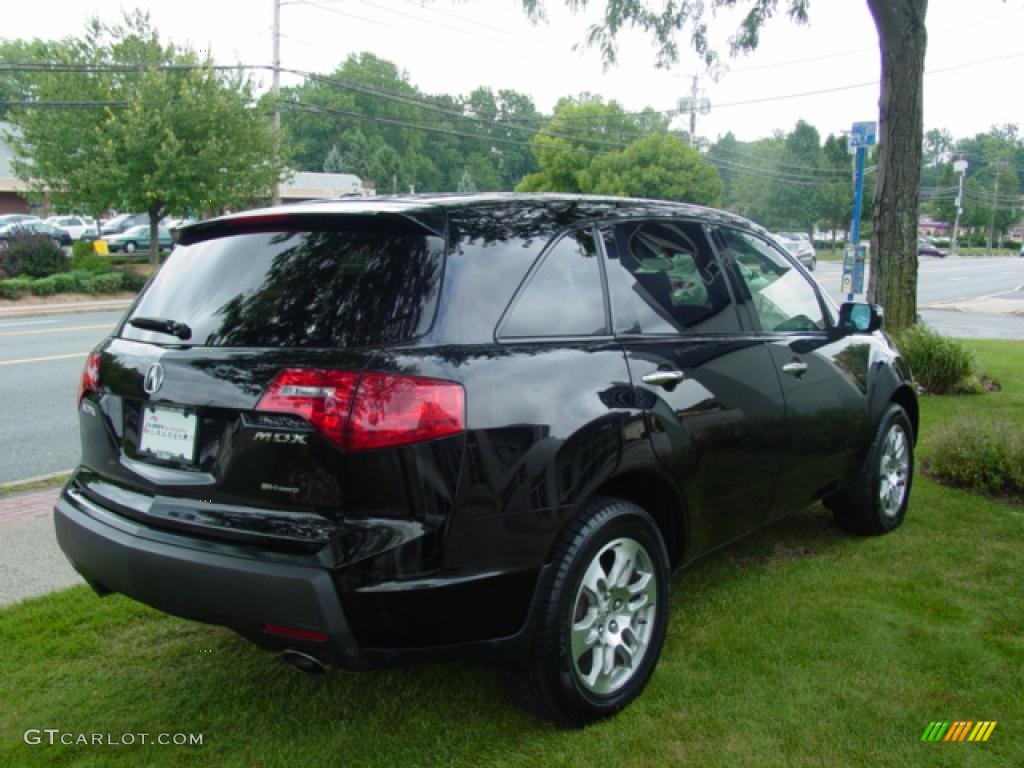 2007 MDX Technology - Formal Black Pearl / Ebony photo #5