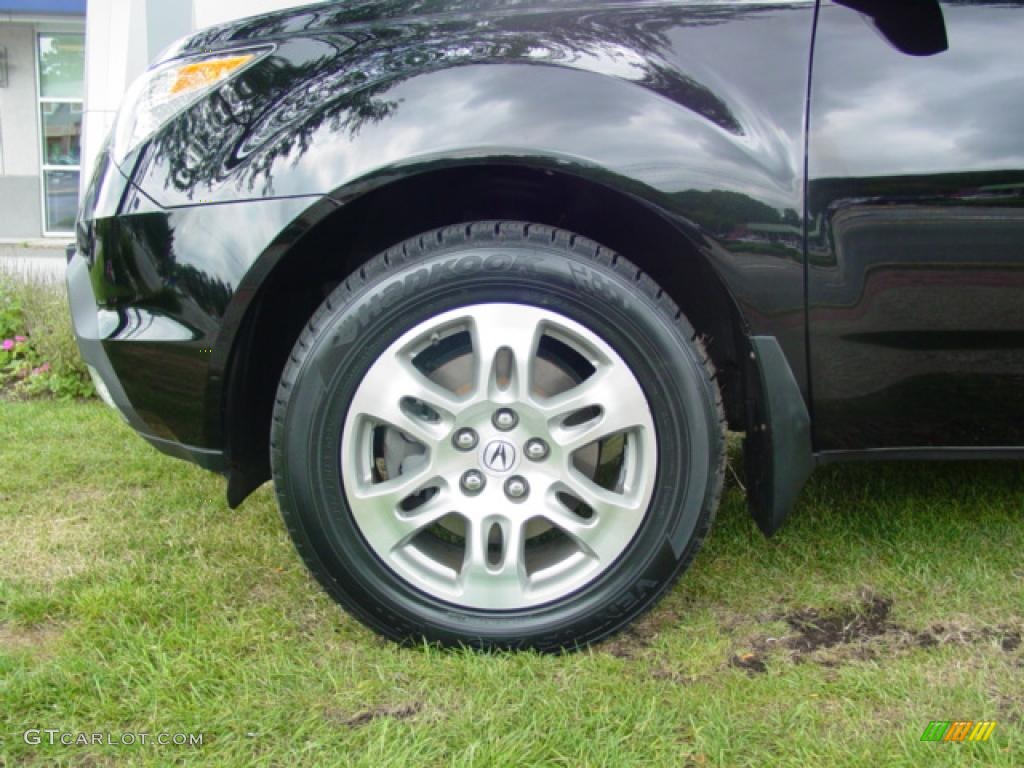 2007 MDX Technology - Formal Black Pearl / Ebony photo #8