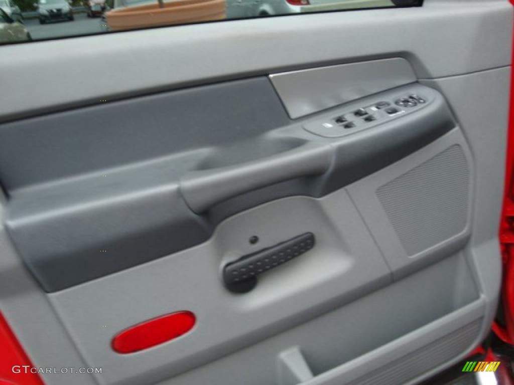 2008 Ram 1500 Big Horn Edition Quad Cab 4x4 - Flame Red / Medium Slate Gray photo #15