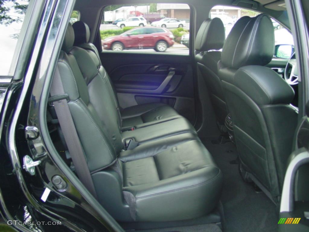 2007 MDX Technology - Formal Black Pearl / Ebony photo #14