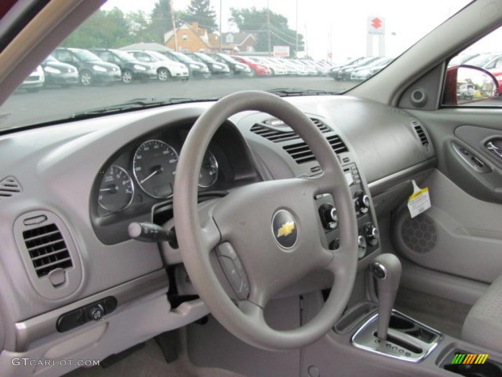 2006 Malibu LT Sedan - Sport Red Metallic / Titanium Gray photo #8