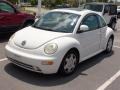 White 2000 Volkswagen New Beetle GLS 1.8T Coupe