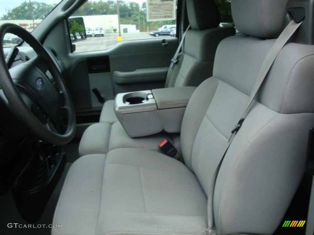 2005 F150 STX SuperCab 4x4 - Silver Metallic / Medium Flint Grey photo #8