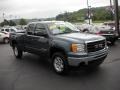 2009 Stealth Gray Metallic GMC Sierra 1500 SLE Extended Cab 4x4  photo #3