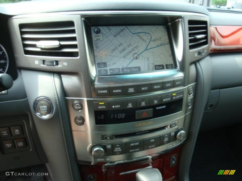 2008 LX 570 - Onyx Black / Dark Gray photo #13
