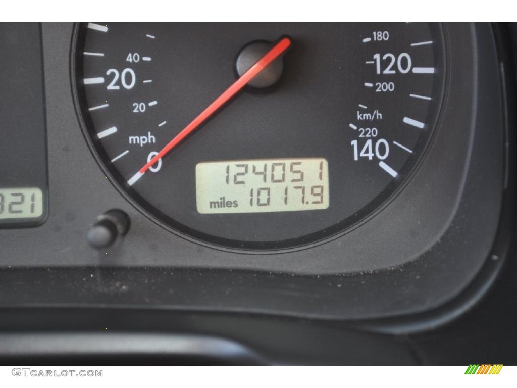 2001 Golf GLS TDI 4 Door - Black / Black photo #12