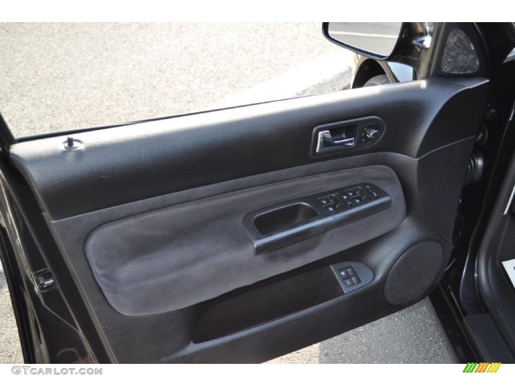 2001 Golf GLS TDI 4 Door - Black / Black photo #19