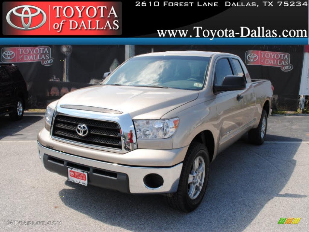 2008 Tundra Double Cab - Desert Sand Mica / Beige photo #1