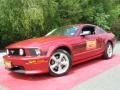 2008 Dark Candy Apple Red Ford Mustang GT/CS California Special Coupe  photo #3
