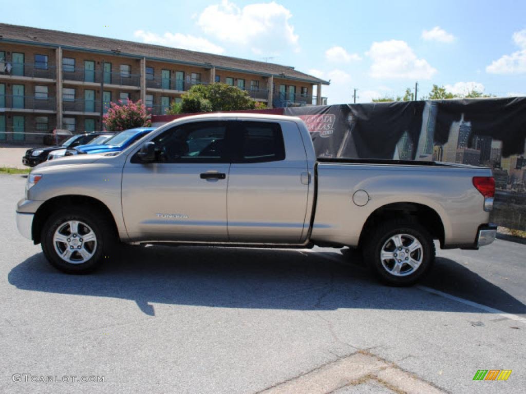 2008 Tundra Double Cab - Desert Sand Mica / Beige photo #8