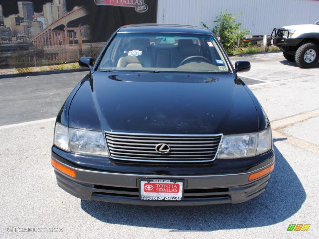 1997 LS 400 - Black / Beige photo #2