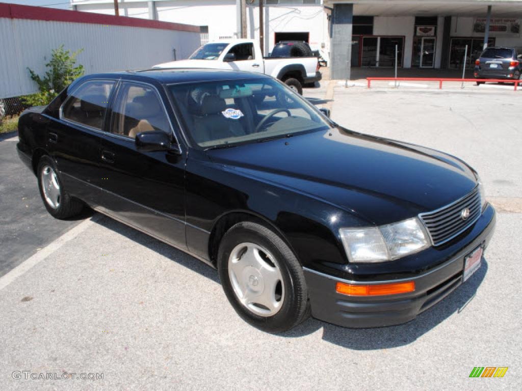 1997 LS 400 - Black / Beige photo #3