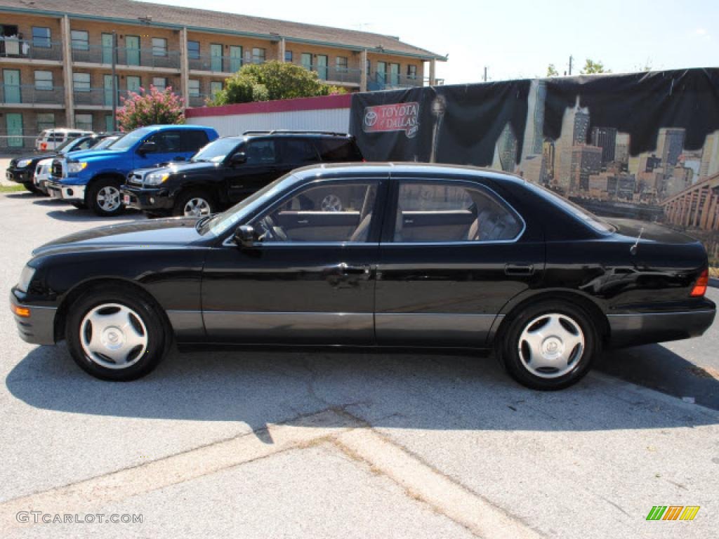 1997 LS 400 - Black / Beige photo #8