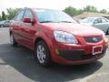 Tropical Red - Rio LX Sedan Photo No. 14